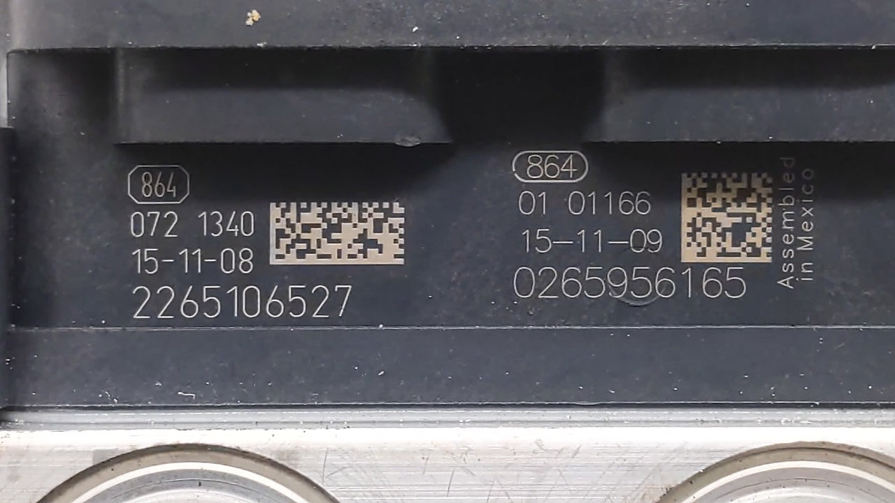 2015 Nissan Sentra ABS Pump Control Module Replacement P/N:47660 9AN2A 47660 9AN0A Fits OEM Used Auto Parts - Oemusedautopar