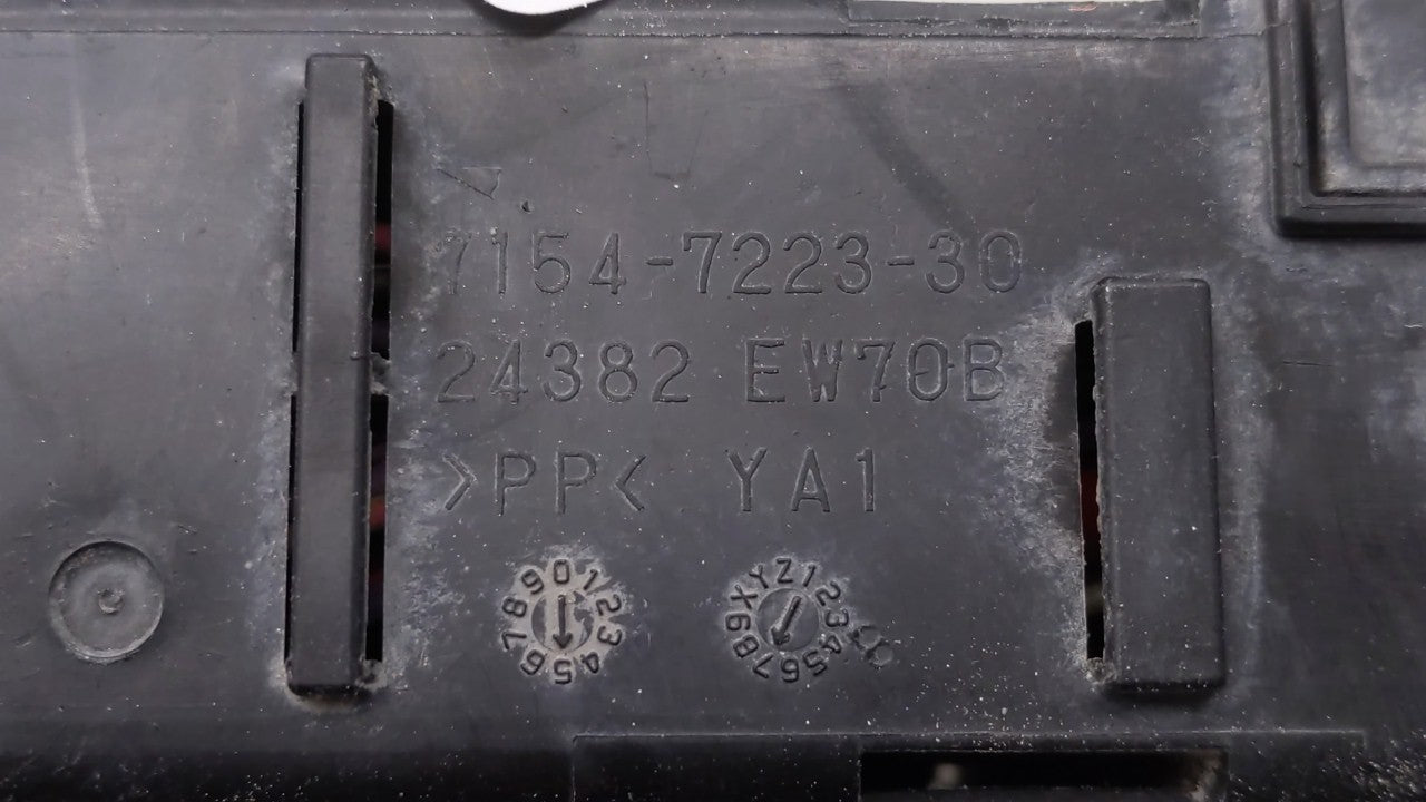 2013-2019 Nissan Sentra Fusebox Fuse Box Panel Relay Module P/N:284B7 3RA1B 24382 EW70B Fits OEM Used Auto Parts - Oemusedau