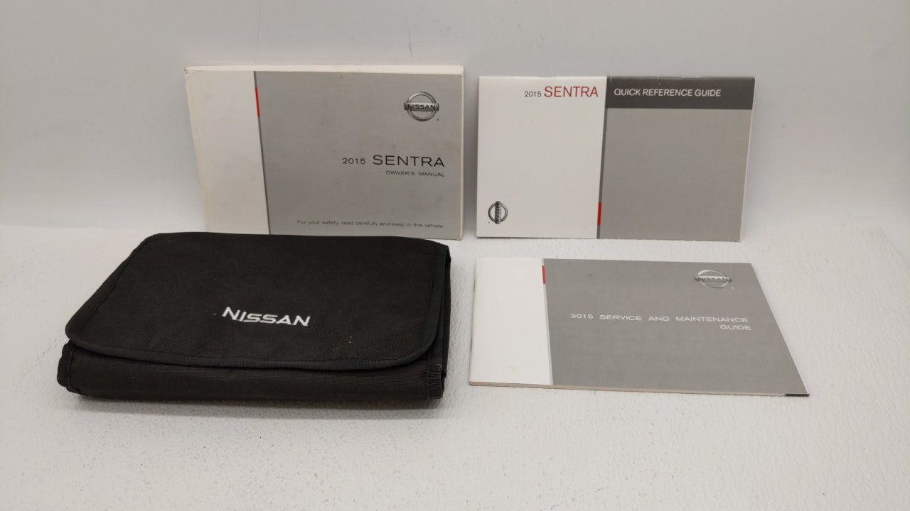 2015 Nissan Sentra Owners Manual Book Guide OEM Used Auto Parts - Oemusedautoparts1.com