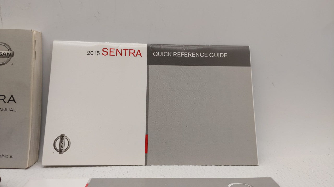 2015 Nissan Sentra Owners Manual Book Guide OEM Used Auto Parts - Oemusedautoparts1.com