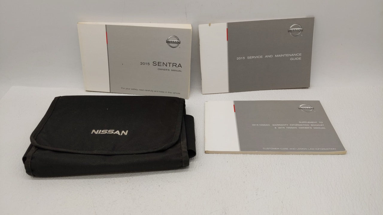 2015 Nissan Sentra Owners Manual Book Guide OEM Used Auto Parts - Oemusedautoparts1.com