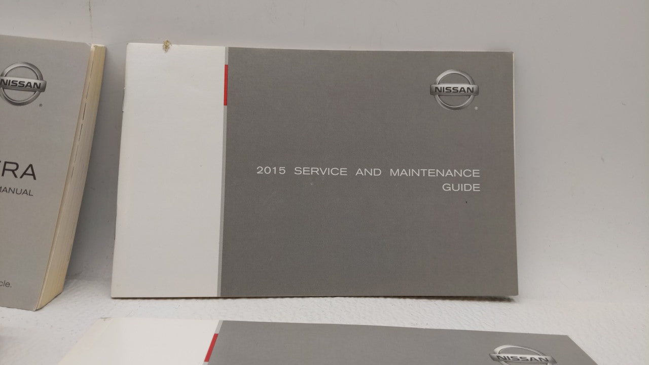 2015 Nissan Sentra Owners Manual Book Guide OEM Used Auto Parts - Oemusedautoparts1.com