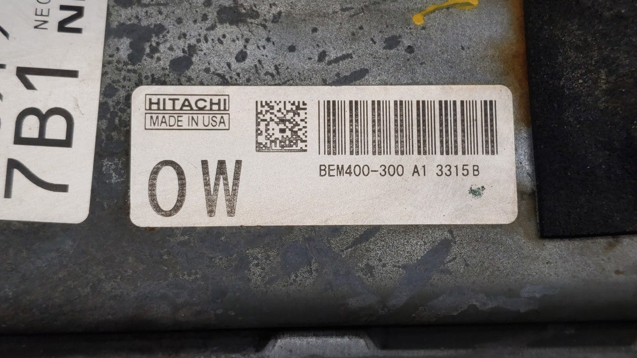 2013-2015 Nissan Sentra PCM Engine Control Computer ECU ECM PCU OEM P/N:BEM404-300 A1 NEC001-666 Fits Fits 2013 2014 2015 OE