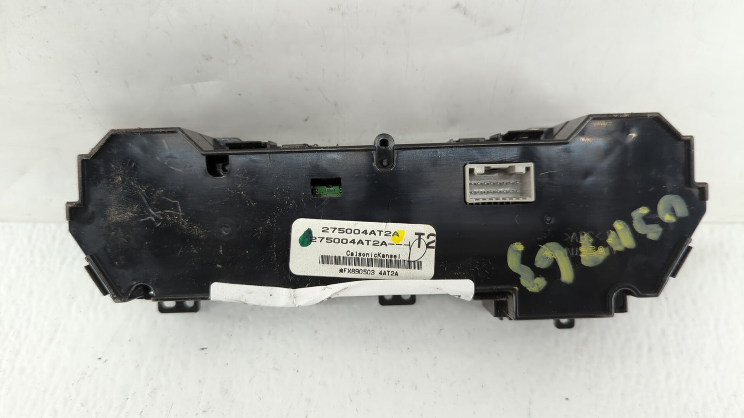 2015-2017 Nissan Sentra Climate Control Module Temperature AC/Heater Replacement P/N:275004AF2B 275004AT2A Fits OEM Used Aut