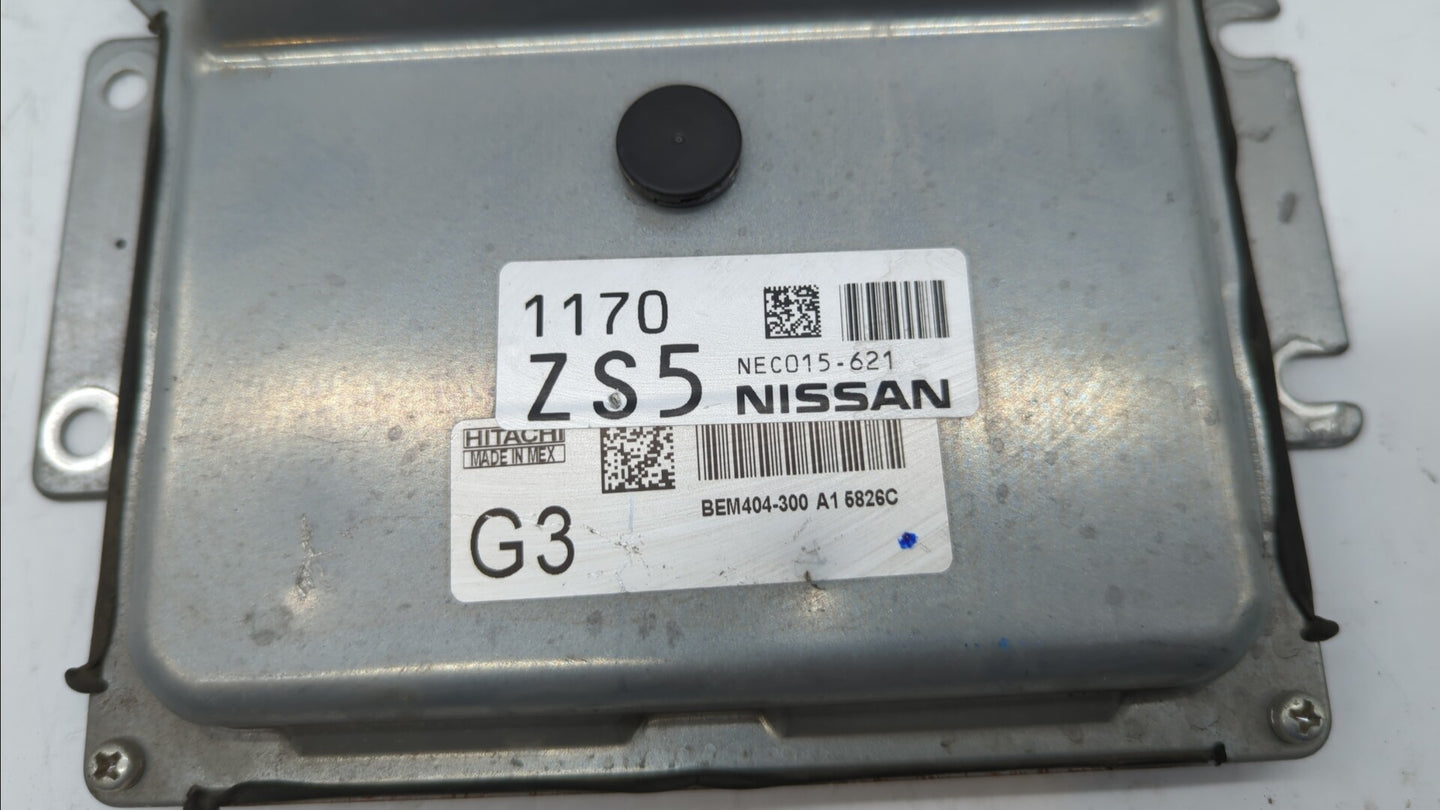 2013-2015 Nissan Sentra PCM Engine Control Computer ECU ECM PCU OEM P/N:BEM404-300 A1 NEC001-666 Fits Fits 2013 2014 2015 OE