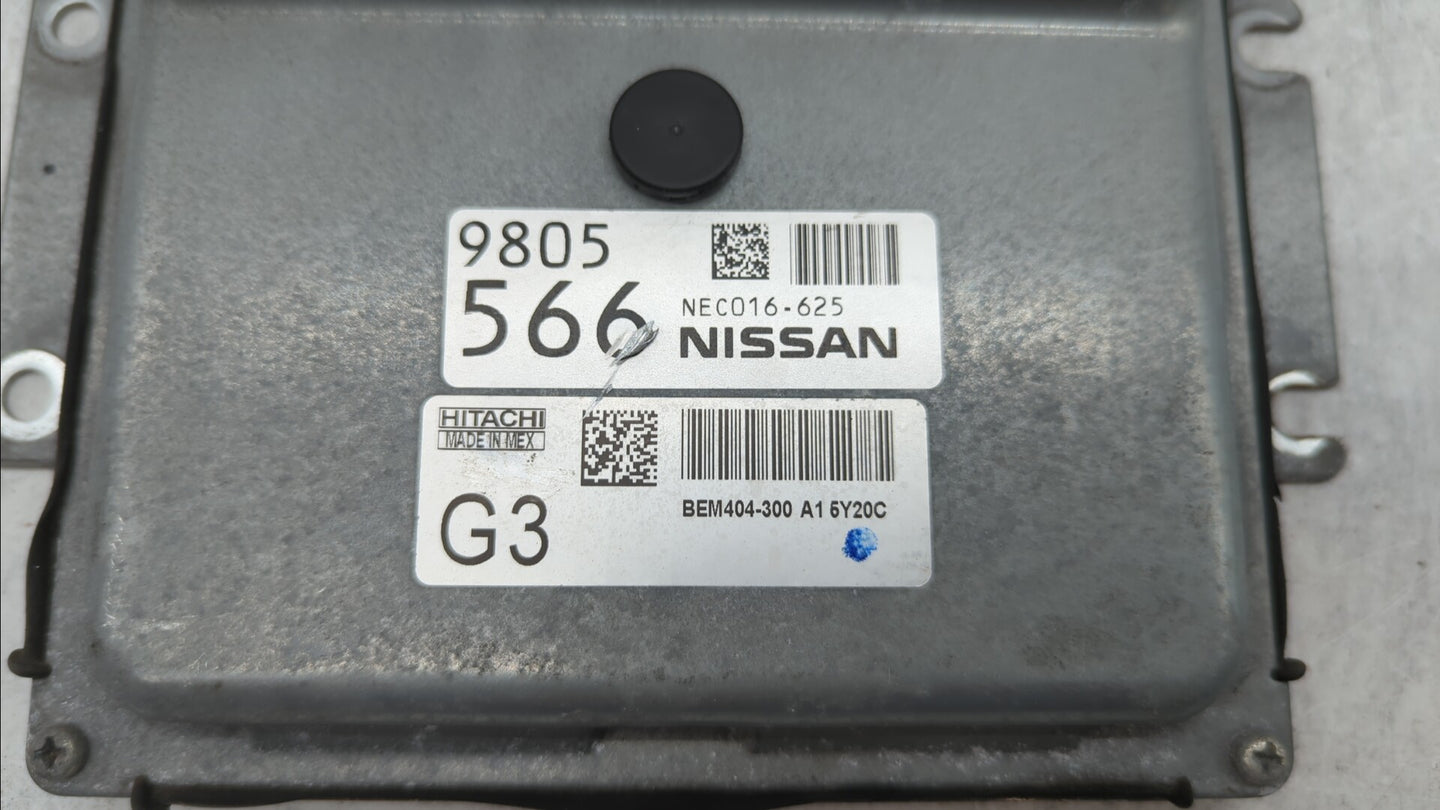 2013-2015 Nissan Sentra PCM Engine Control Computer ECU ECM PCU OEM P/N:BEM404-300 A1 NEC001-666 Fits Fits 2013 2014 2015 OE
