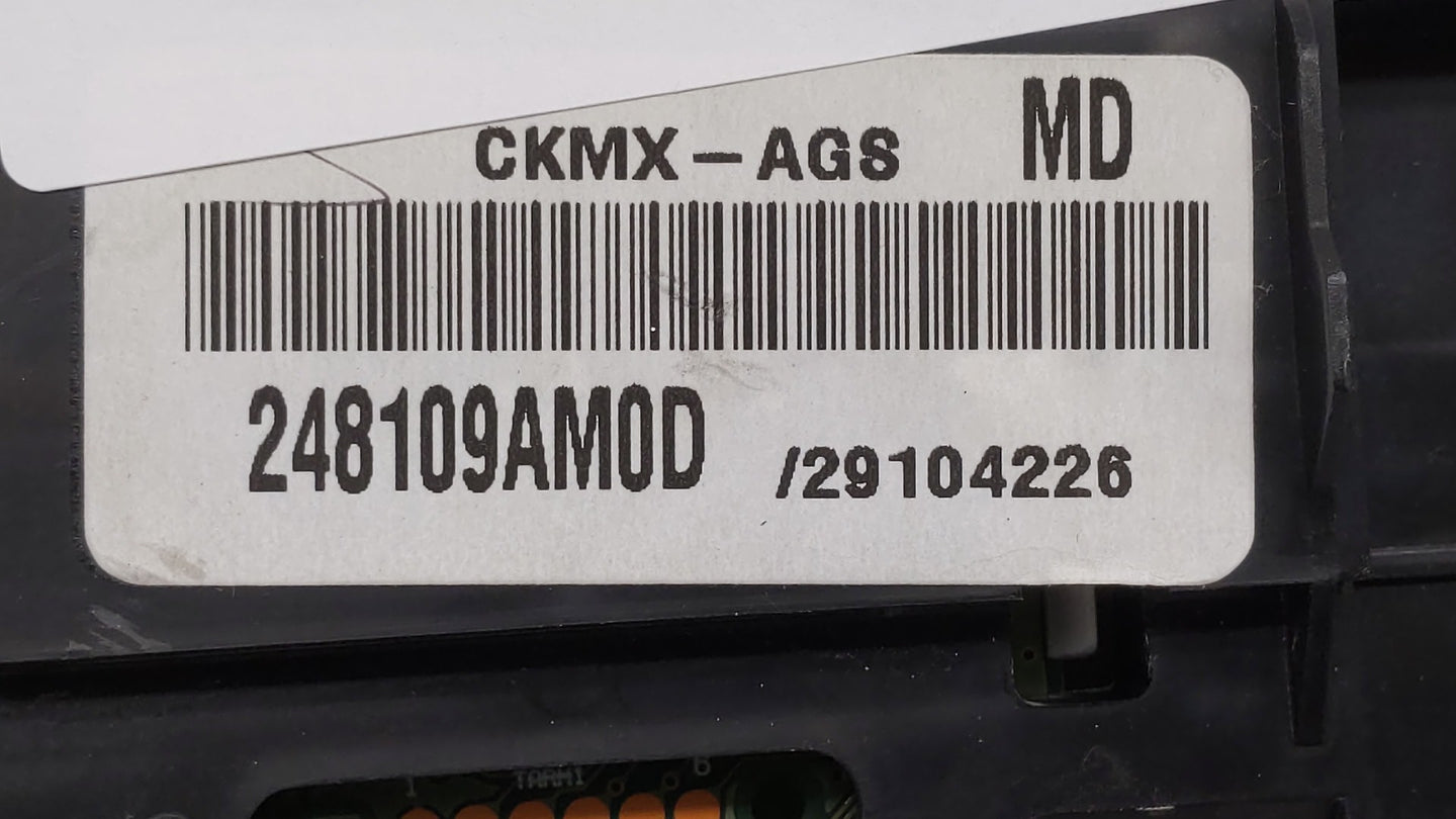 2014-2015 Nissan Sentra Instrument Cluster Speedometer Gauges P/N:248109AM0D Fits Fits 2014 2015 OEM Used Auto Parts - Oemus
