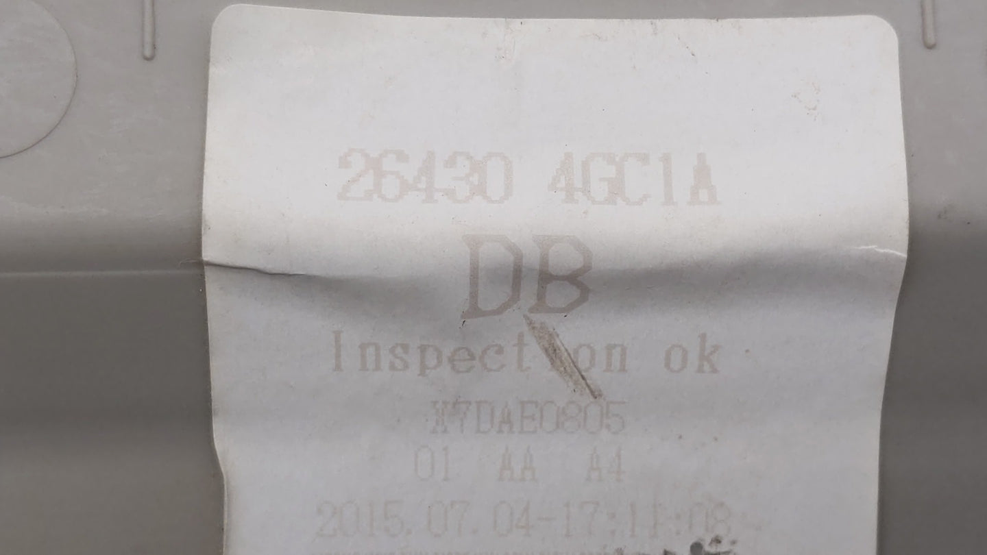 2014-2015 Nissan Sentra Overhead Roof Console 304672 - Oemusedautoparts1.com