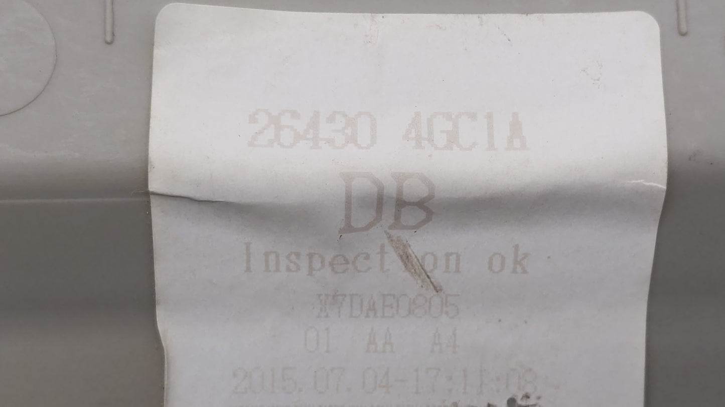 2014-2015 Nissan Sentra Overhead Roof Console 304672 - Oemusedautoparts1.com
