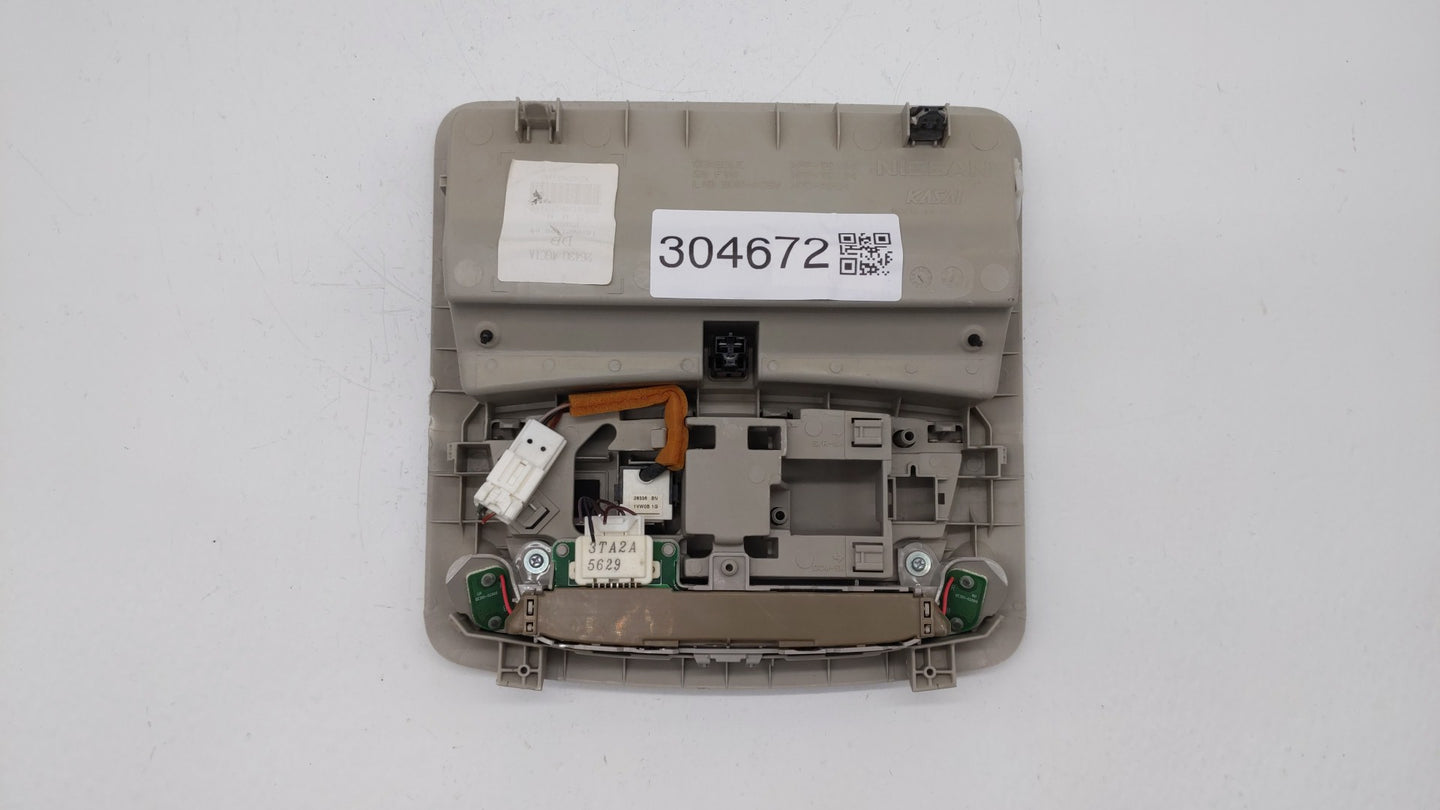 2014-2015 Nissan Sentra Overhead Roof Console 304672 - Oemusedautoparts1.com