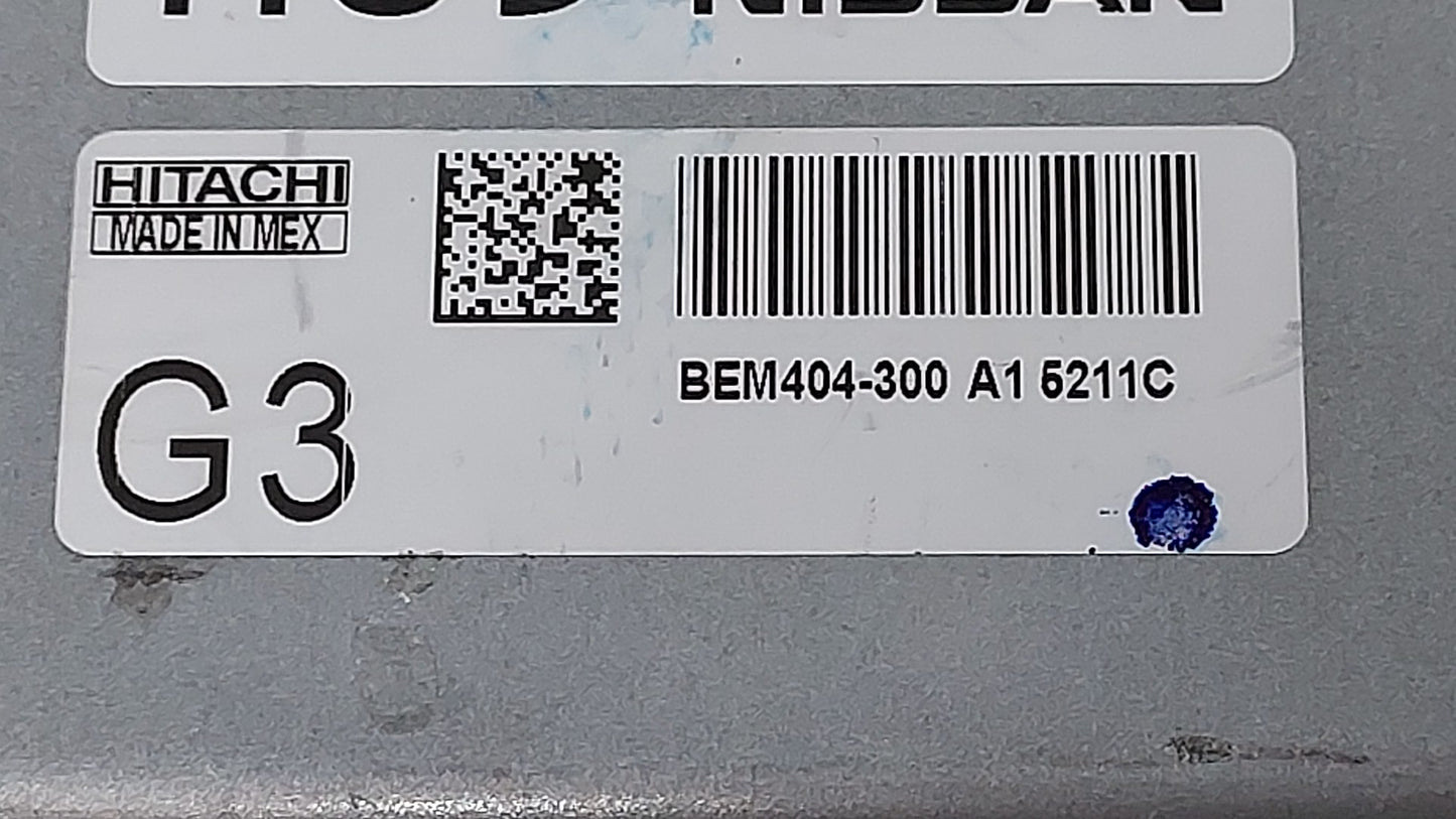 2013-2015 Nissan Sentra PCM Engine Control Computer ECU ECM PCU OEM P/N:BEM404-300 A1 NEC001-666 Fits Fits 2013 2014 2015 OE