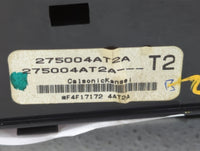 2015-2017 Nissan Sentra Climate Control Module Temperature AC/Heater Replacement P/N:275004AF2B 275004AT2A Fits OEM Used Aut