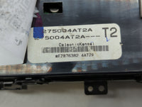 2015-2017 Nissan Sentra Climate Control Module Temperature AC/Heater Replacement P/N:275004AF2B 275004AT2A Fits OEM Used Aut