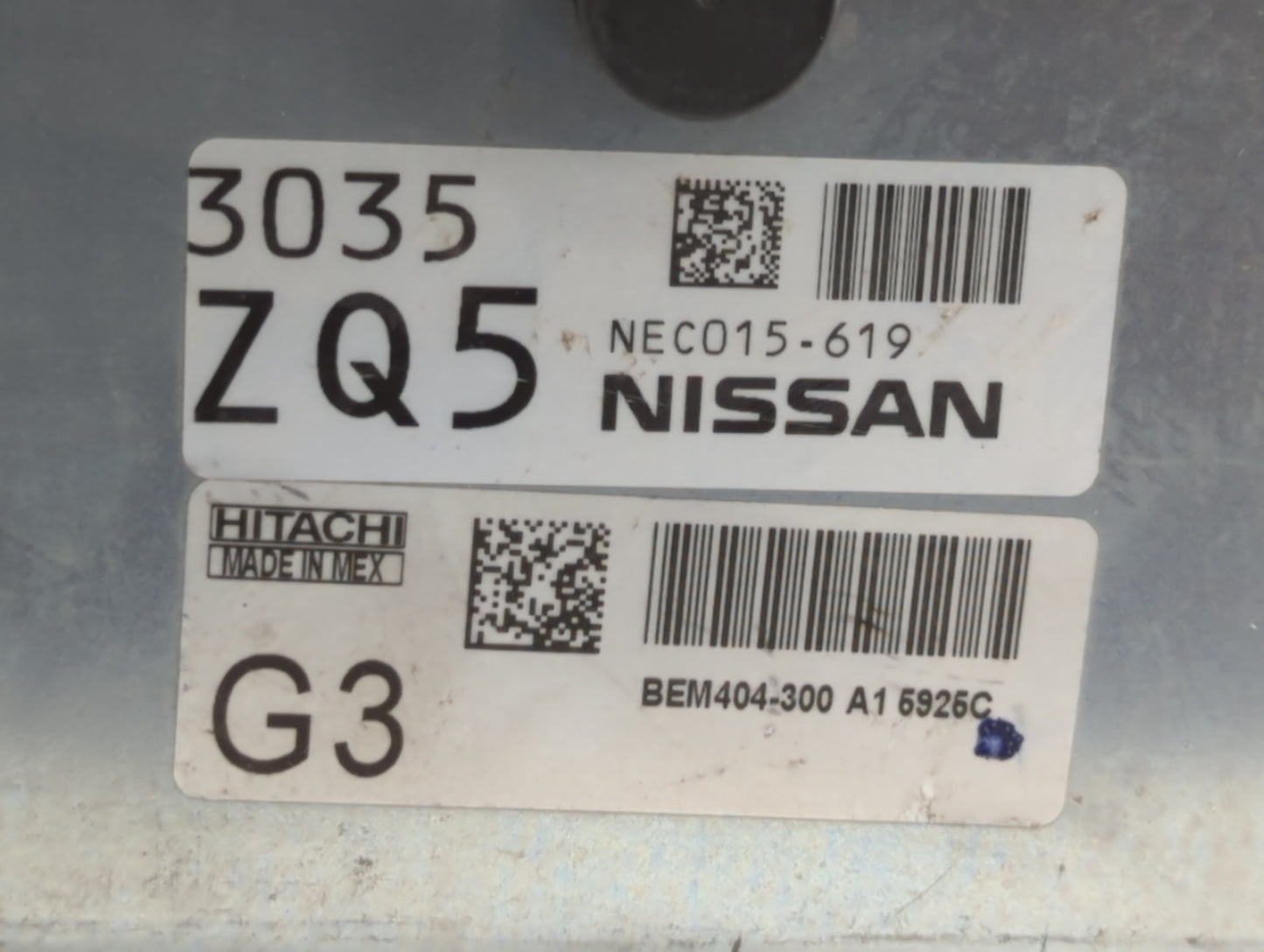 2013-2015 Nissan Sentra PCM Engine Control Computer ECU ECM PCU OEM P/N:BEM404-300 A1 NEC001-666 Fits Fits 2013 2014 2015 OE