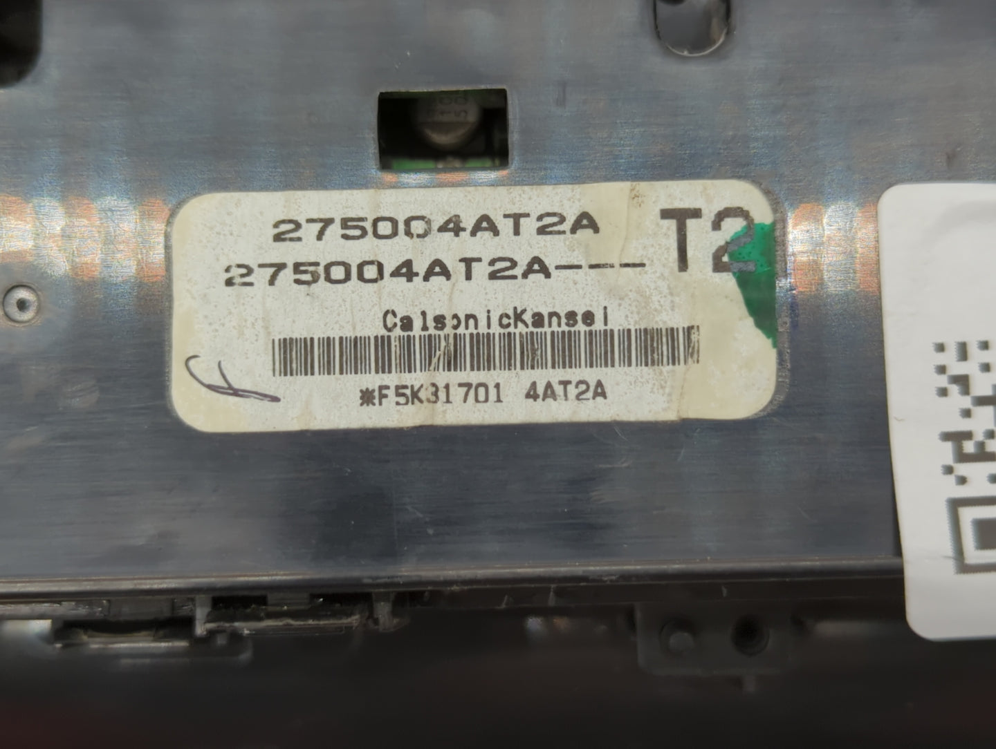2015-2017 Nissan Sentra Climate Control Module Temperature AC/Heater Replacement P/N:275004AF2B 275004AT2A Fits OEM Used Aut