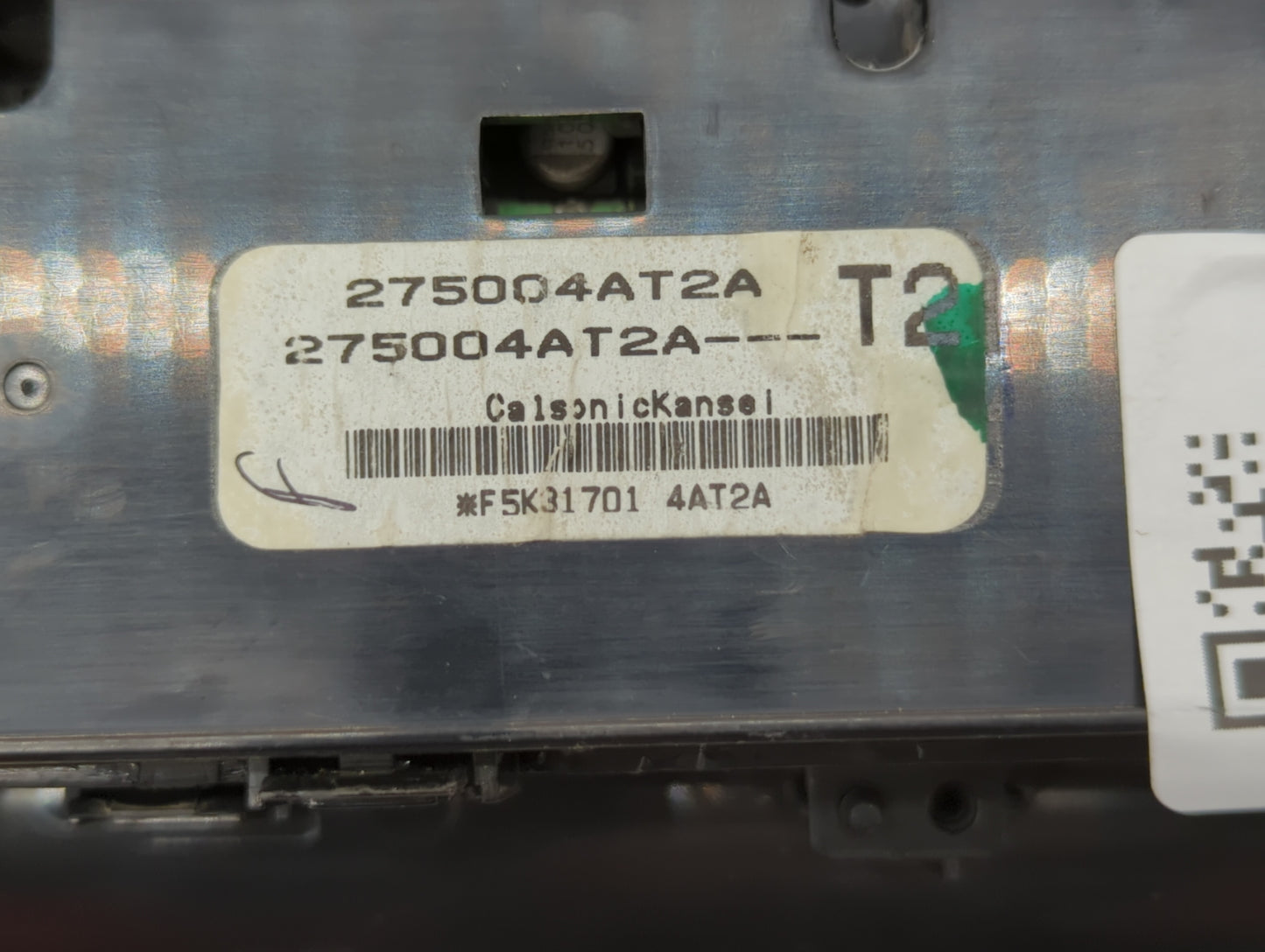 2015-2017 Nissan Sentra Climate Control Module Temperature AC/Heater Replacement P/N:275004AF2B 275004AT2A Fits OEM Used Aut