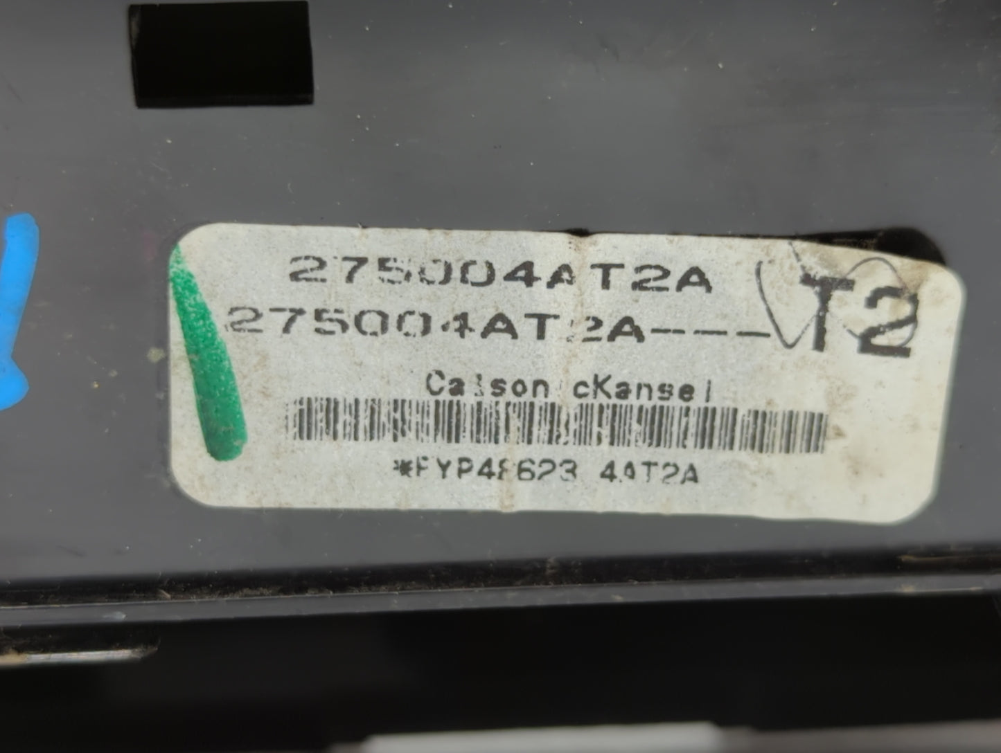 2015-2017 Nissan Sentra Climate Control Module Temperature AC/Heater Replacement P/N:275004AF2B 275004AT2A Fits OEM Used Aut