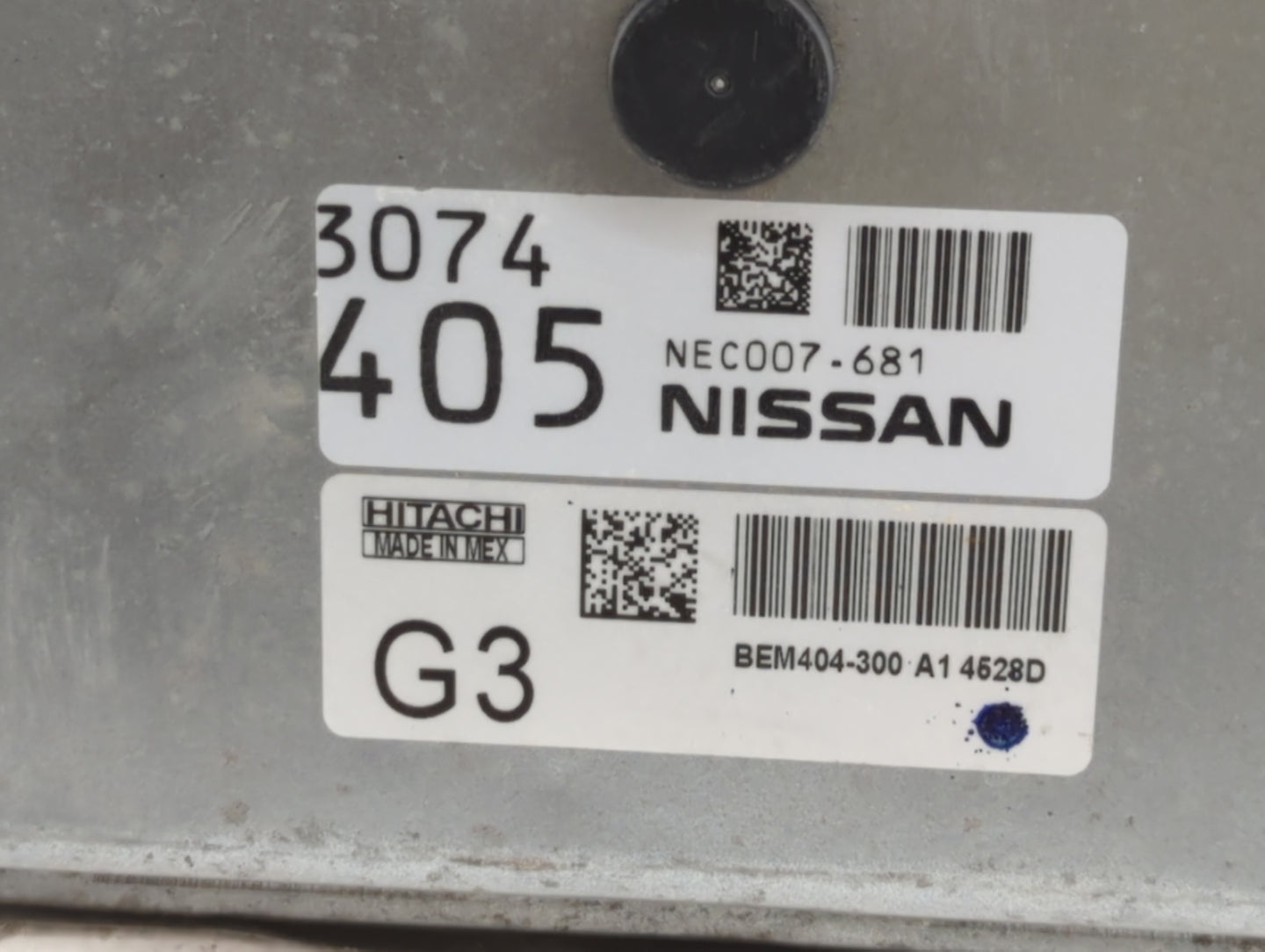 2013-2015 Nissan Sentra PCM Engine Control Computer ECU ECM PCU OEM P/N:BEM429-300 NEC061-606, NEC007-681 Fits Fits 2013 201