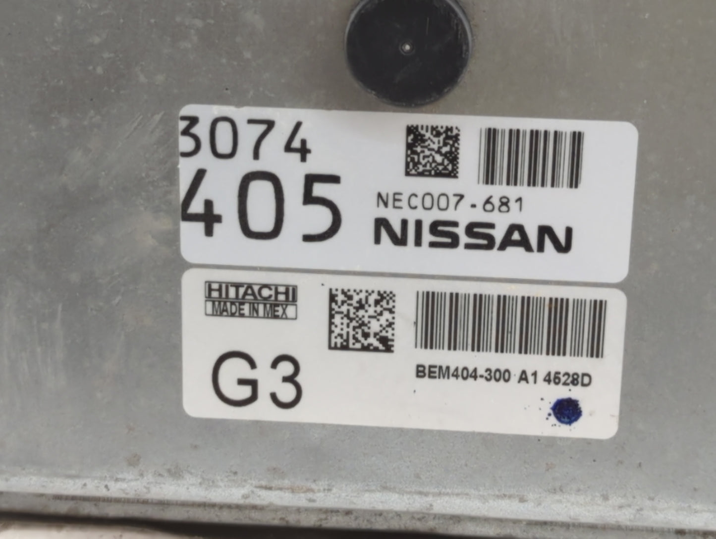 2013-2015 Nissan Sentra PCM Engine Control Computer ECU ECM PCU OEM P/N:BEM429-300 NEC061-606, NEC007-681 Fits Fits 2013 201