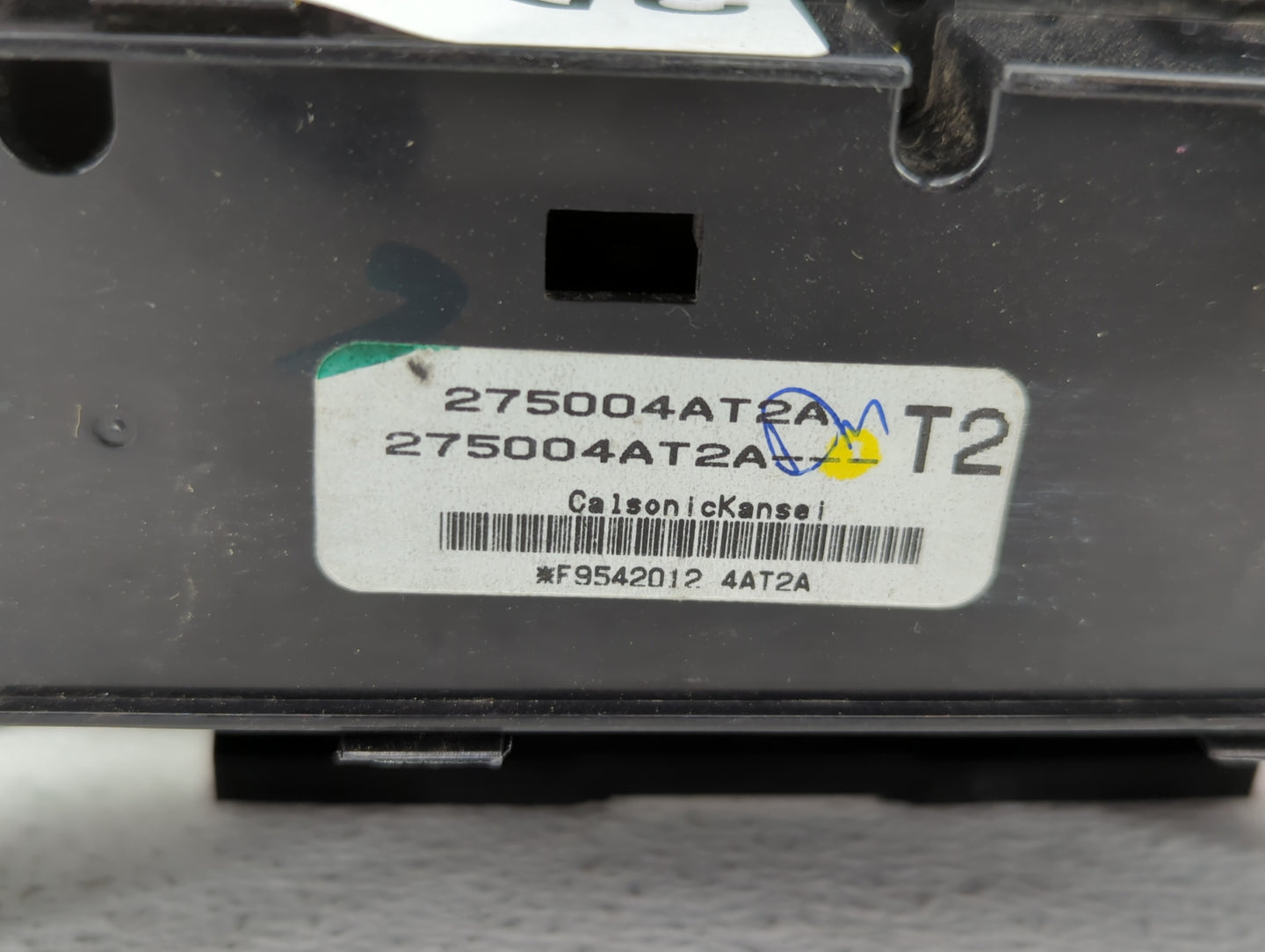 2015-2017 Nissan Sentra Climate Control Module Temperature AC/Heater Replacement P/N:275004AF2B 275004AT2A Fits OEM Used Aut