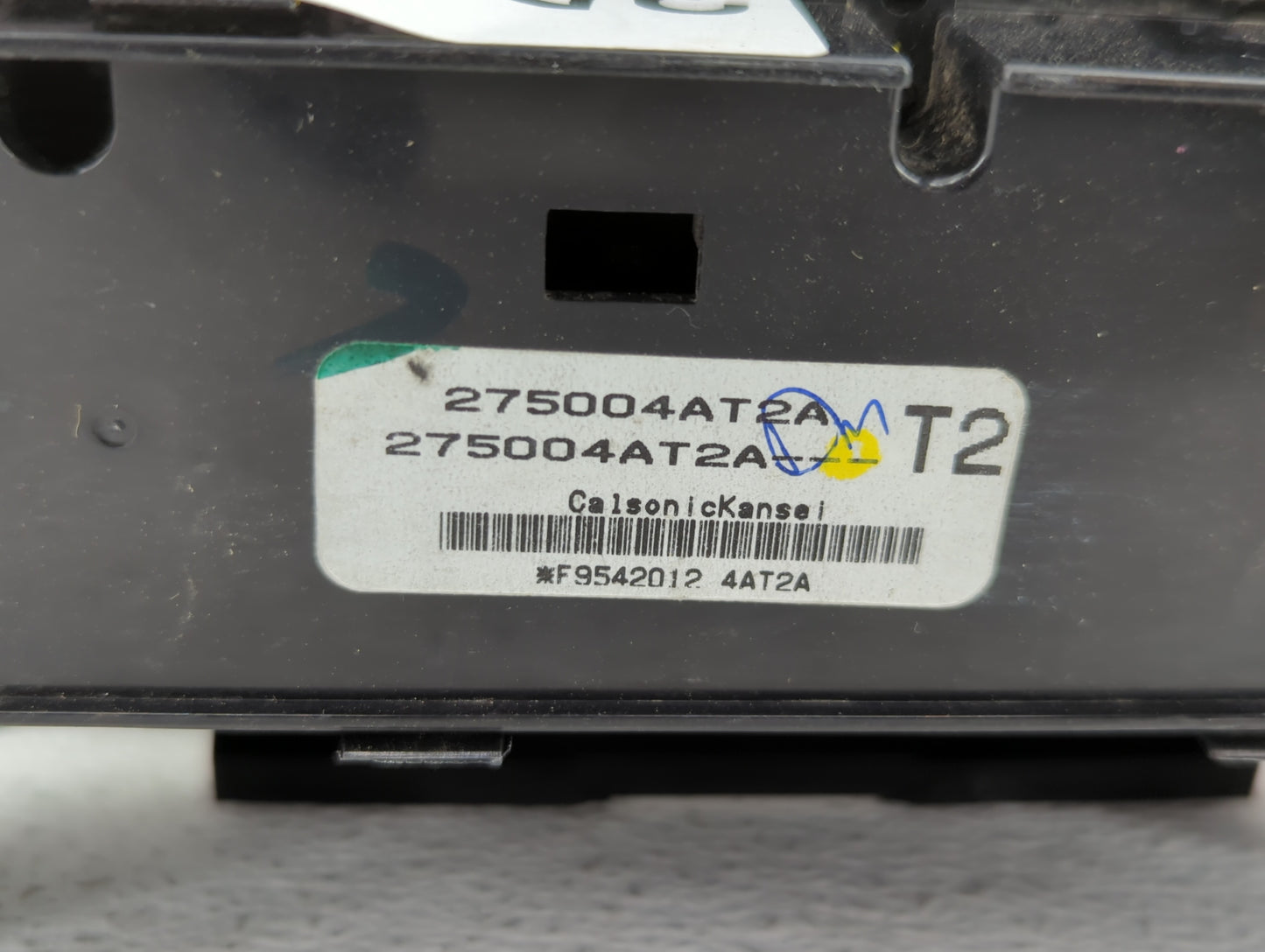 2015-2017 Nissan Sentra Climate Control Module Temperature AC/Heater Replacement P/N:275004AF2B 275004AT2A Fits OEM Used Aut