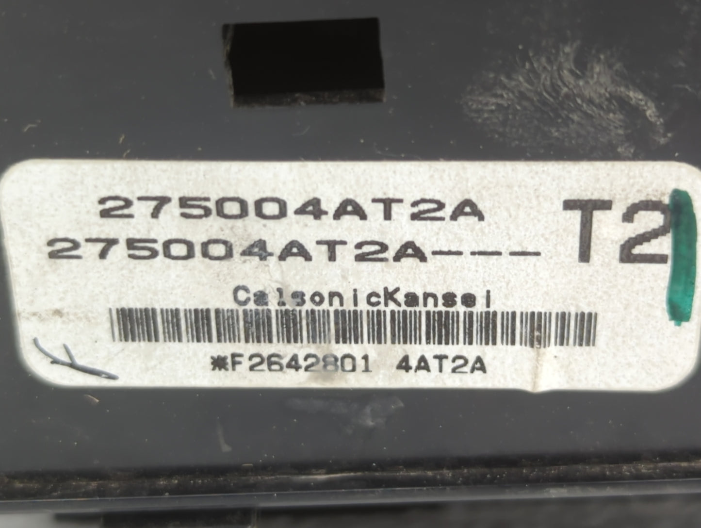 2015-2017 Nissan Sentra Climate Control Module Temperature AC/Heater Replacement P/N:275004AF2B 275004AT2A Fits OEM Used Aut