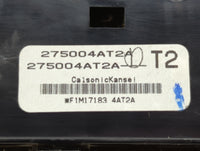2015-2017 Nissan Sentra Climate Control Module Temperature AC/Heater Replacement P/N:275004AF2B 275004AT2A Fits OEM Used Aut