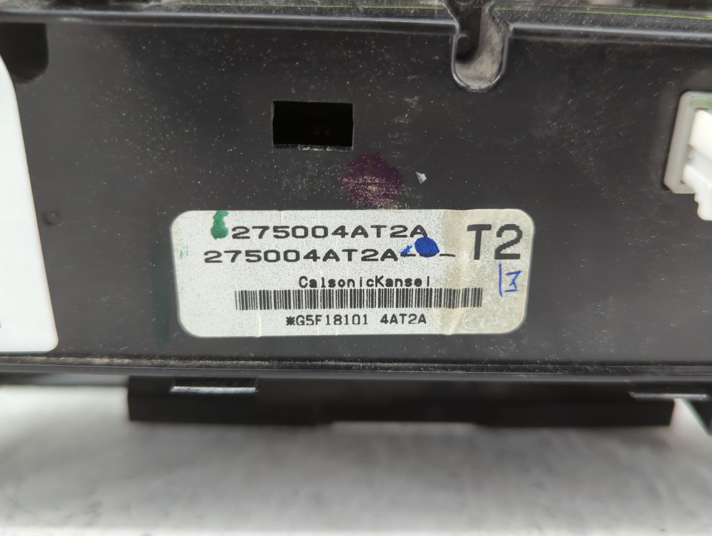 2015-2017 Nissan Sentra Climate Control Module Temperature AC/Heater Replacement P/N:275004AF2B 275004AT2A Fits OEM Used Aut