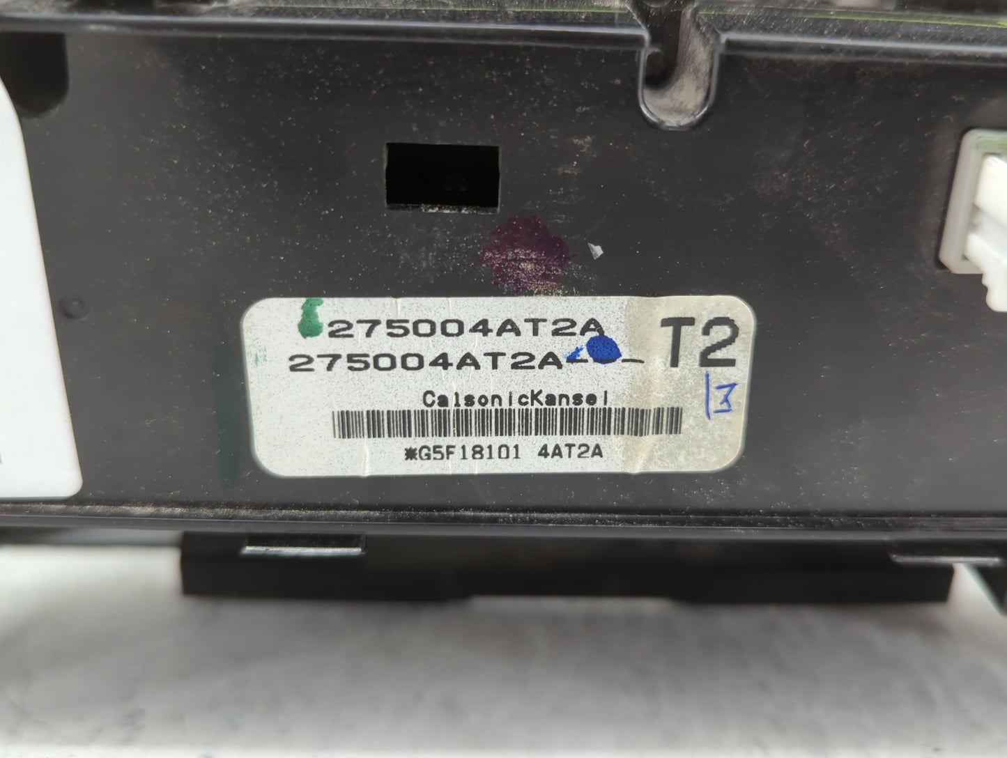 2015-2017 Nissan Sentra Climate Control Module Temperature AC/Heater Replacement P/N:275004AF2B 275004AT2A Fits OEM Used Aut