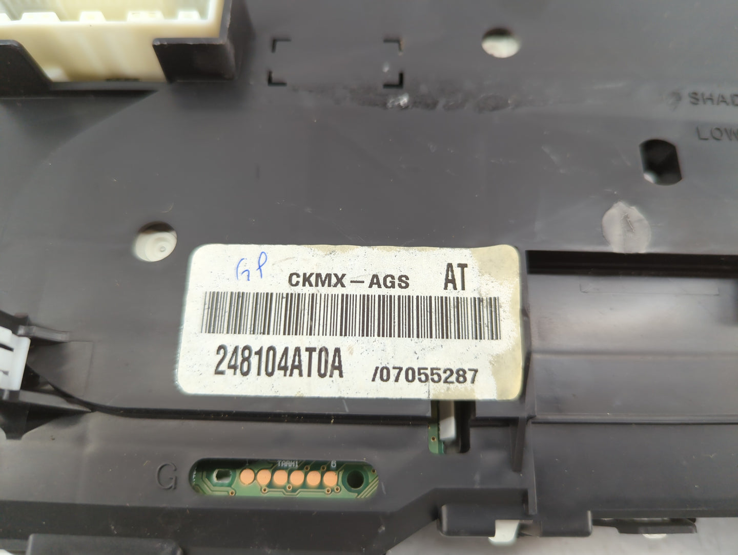 2015 Nissan Sentra Instrument Cluster Speedometer Gauges P/N:248104AT0A Fits OEM Used Auto Parts - Oemusedautoparts1.com