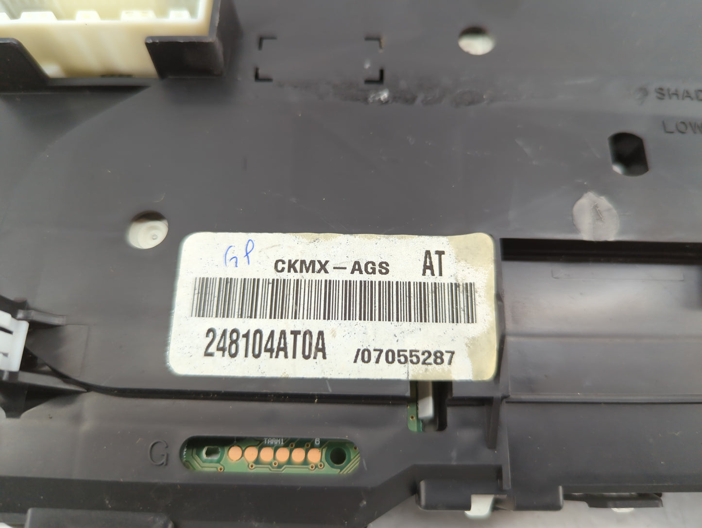 2015 Nissan Sentra Instrument Cluster Speedometer Gauges P/N:248104AT0A Fits OEM Used Auto Parts - Oemusedautoparts1.com