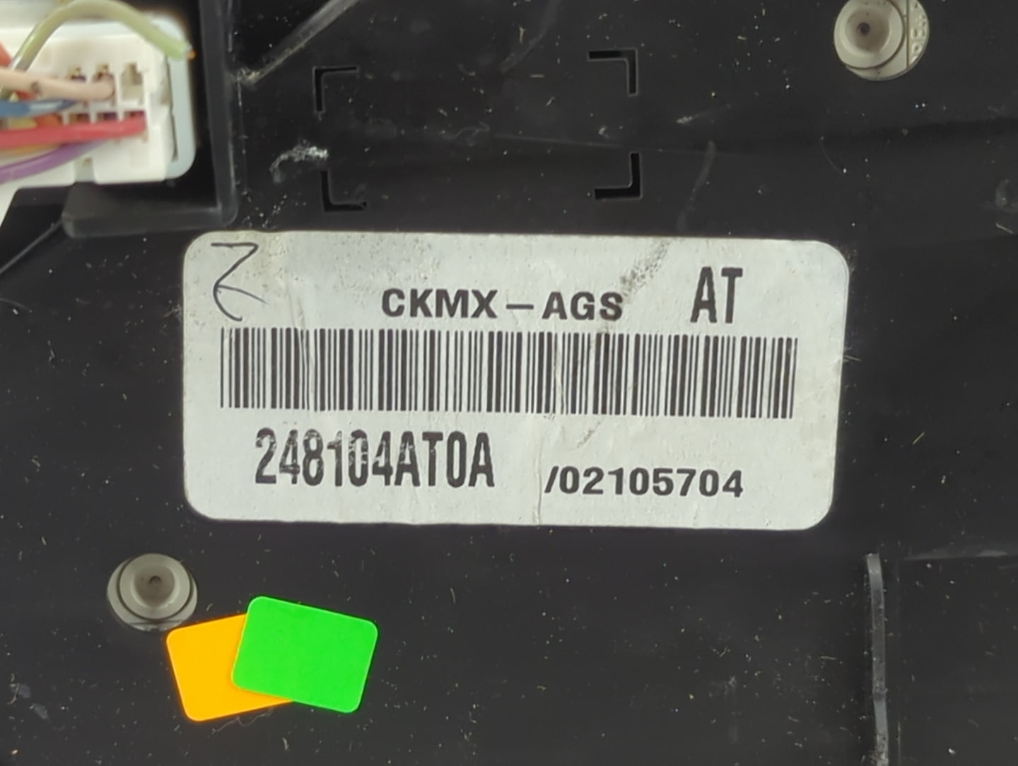 2015 Nissan Sentra Instrument Cluster Speedometer Gauges P/N:248104AT0A PP-T30 Miles: Fits OEM Used Auto Parts - Oemusedauto