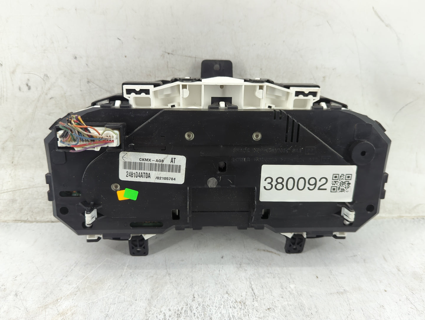 2015 Nissan Sentra Instrument Cluster Speedometer Gauges P/N:248104AT0A PP-T30 Miles: Fits OEM Used Auto Parts - Oemusedauto