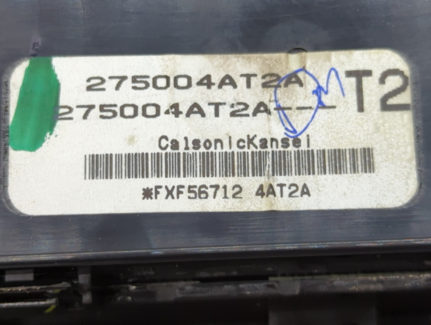 2015-2017 Nissan Sentra Climate Control Module Temperature AC/Heater Replacement P/N:275004AF2B 275004AT2A Fits OEM Used Aut