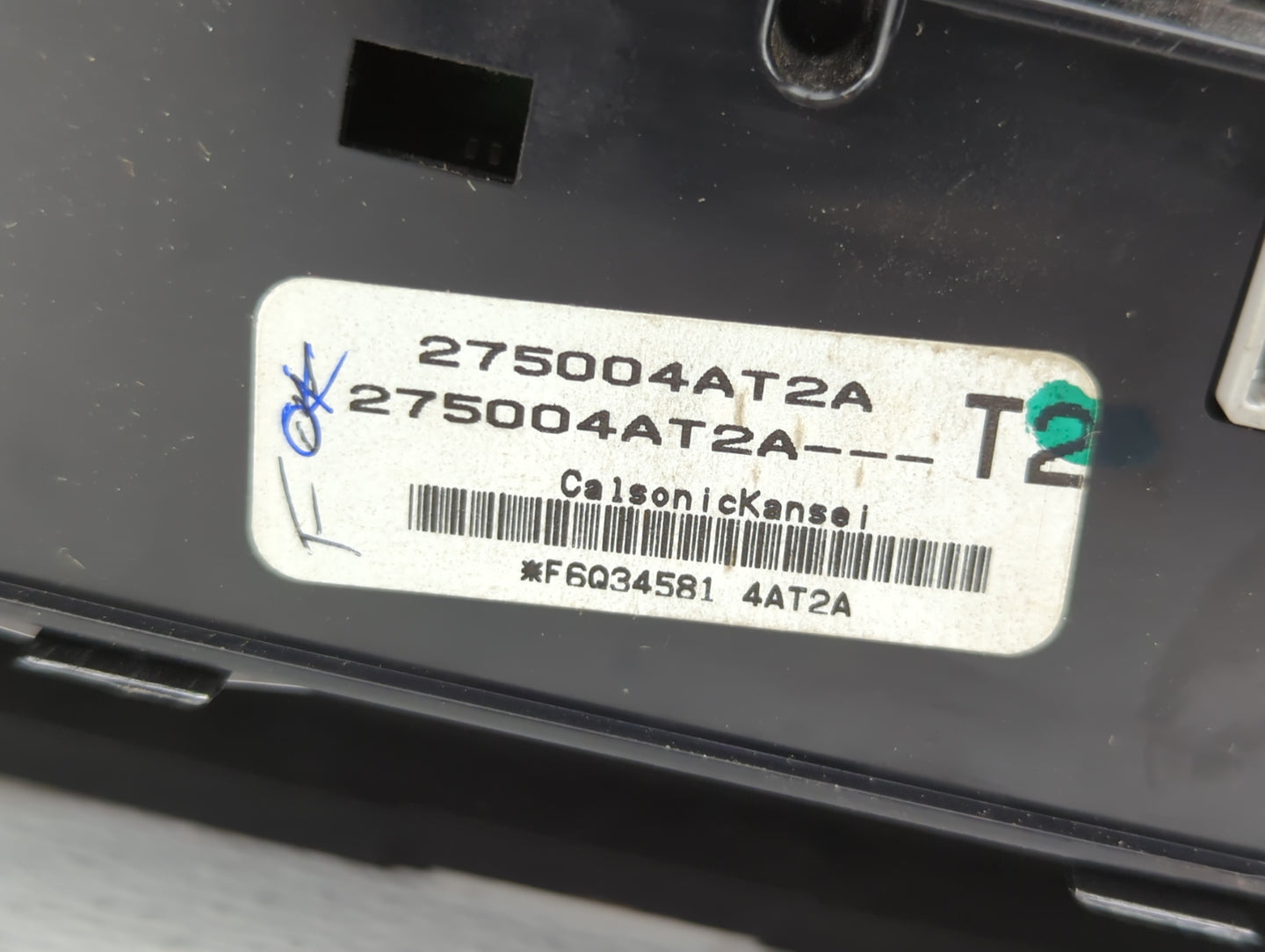 2015-2017 Nissan Sentra Climate Control Module Temperature AC/Heater Replacement P/N:275004AT2A 275004AF2B Fits OEM Used Aut