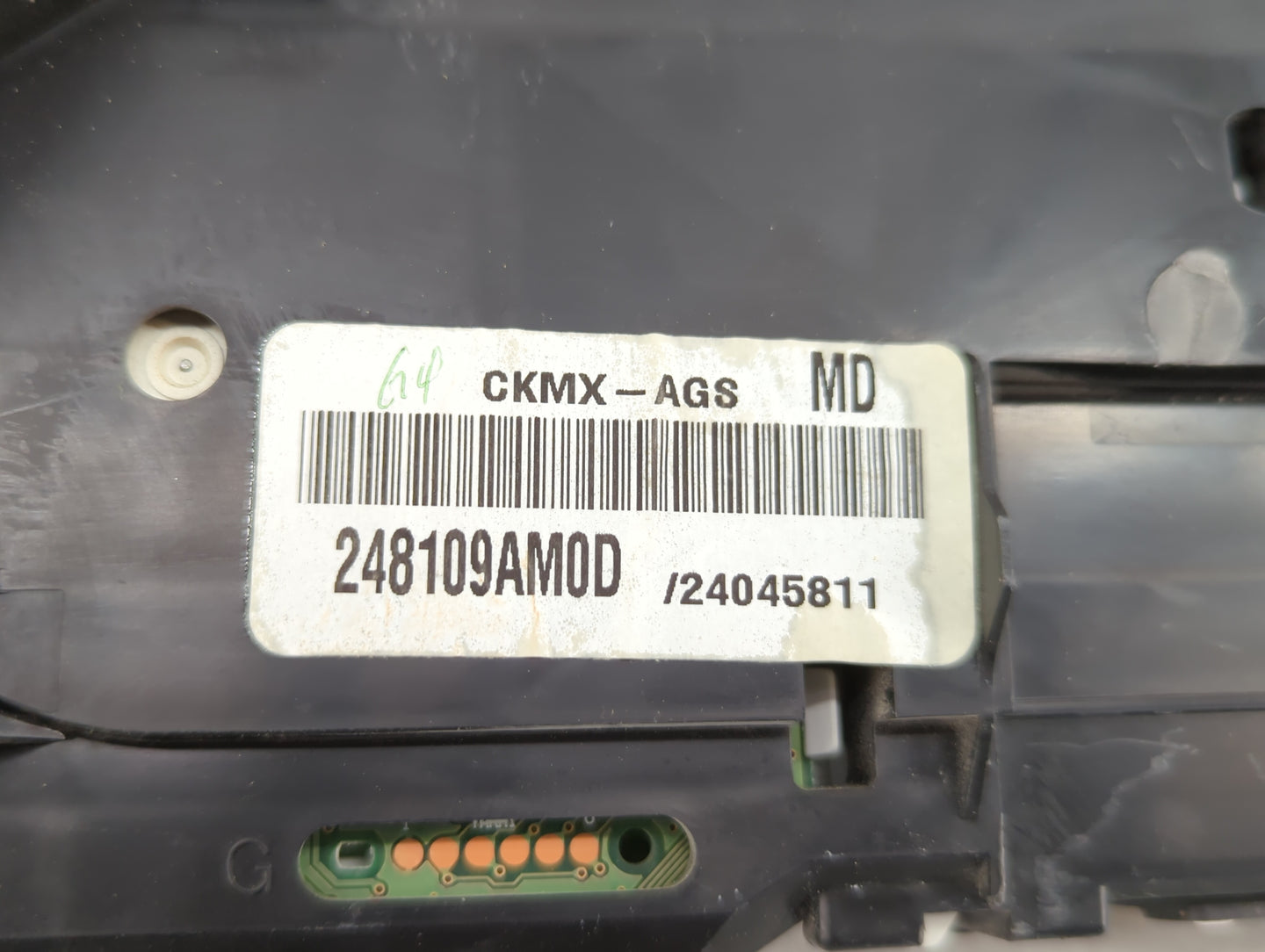 2014-2015 Nissan Sentra Instrument Cluster Speedometer Gauges P/N:248109AM0D Miles: Fits Fits 2014 2015 OEM Used Auto Parts 