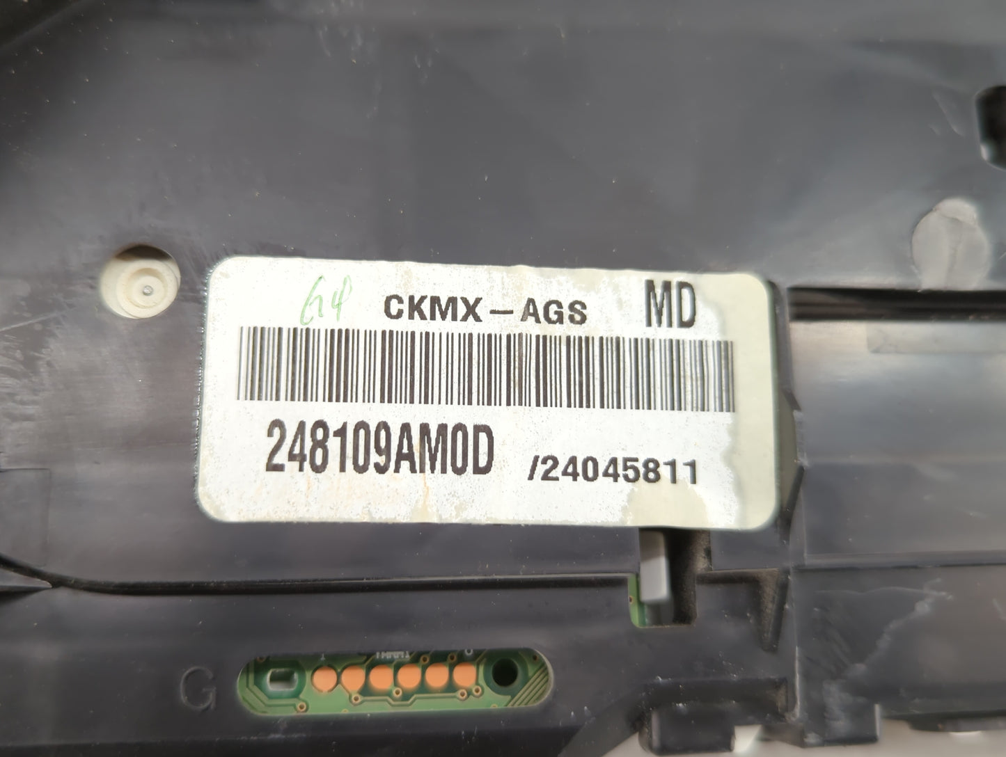 2014-2015 Nissan Sentra Instrument Cluster Speedometer Gauges P/N:248109AM0D Miles: Fits Fits 2014 2015 OEM Used Auto Parts 