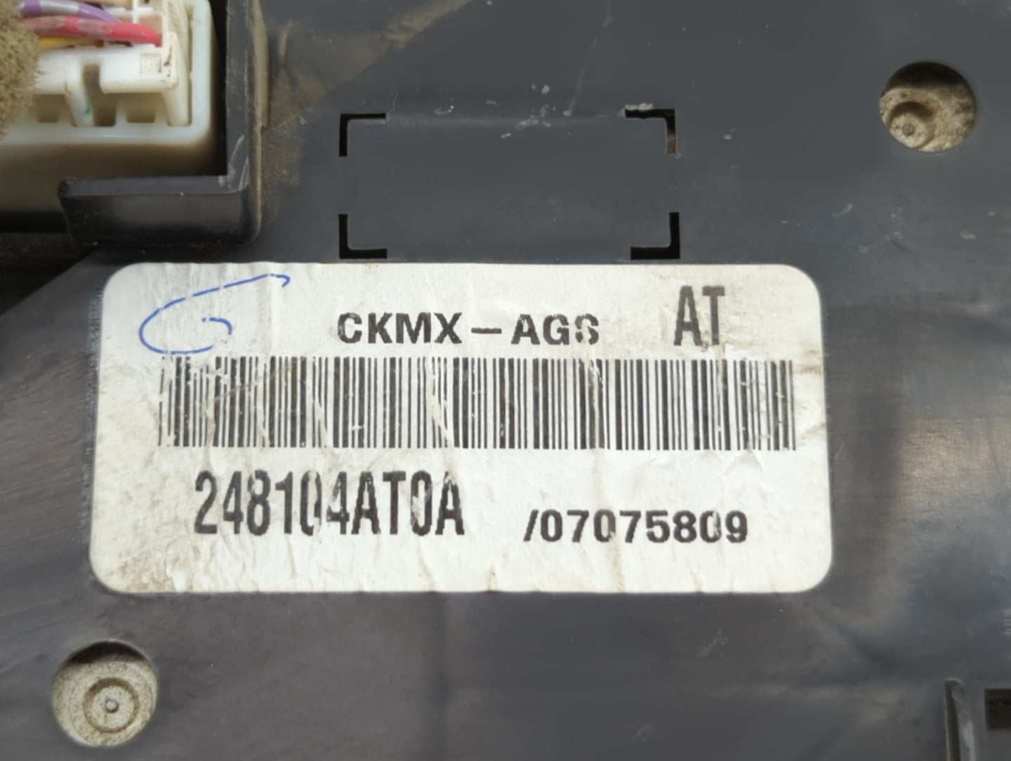 2015 Nissan Sentra Instrument Cluster Speedometer Gauges P/N:248104AT0A Fits OEM Used Auto Parts - Oemusedautoparts1.com