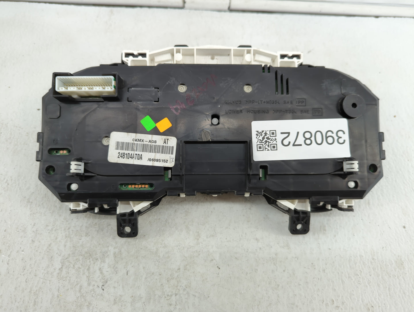 2015 Nissan Sentra Instrument Cluster Speedometer Gauges P/N:248104AT0A Fits OEM Used Auto Parts - Oemusedautoparts1.com