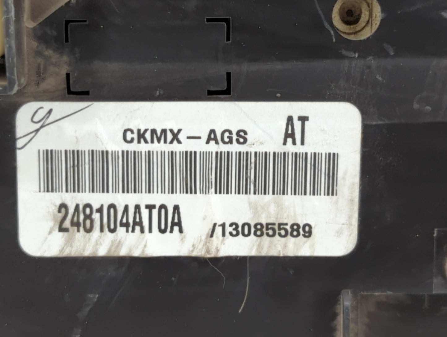 2015 Nissan Sentra Instrument Cluster Speedometer Gauges P/N:248104AT0A Fits OEM Used Auto Parts - Oemusedautoparts1.com