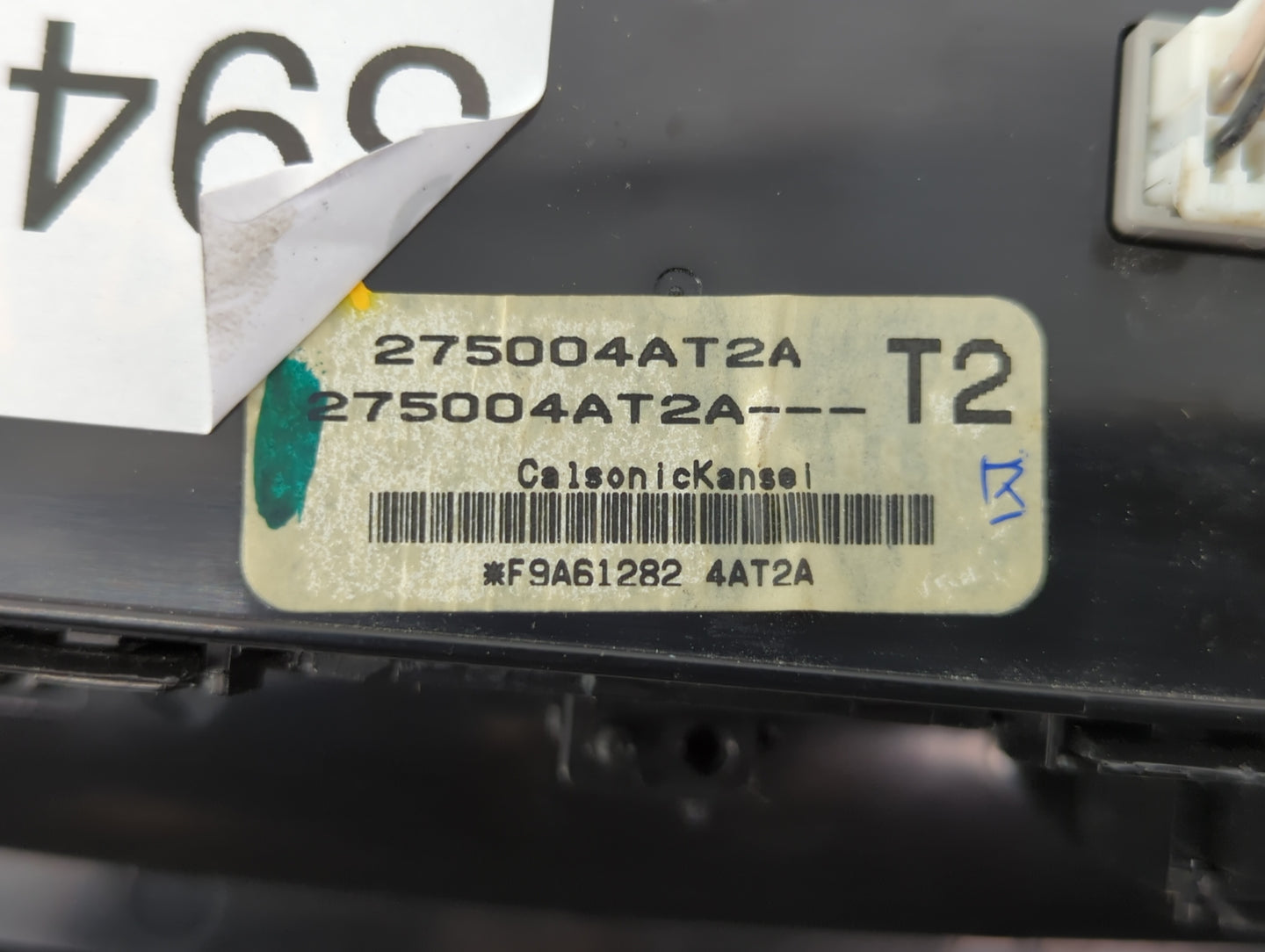 2015-2017 Nissan Sentra Climate Control Module Temperature AC/Heater Replacement P/N:275004AF2B 275004AT2A Fits OEM Used Aut