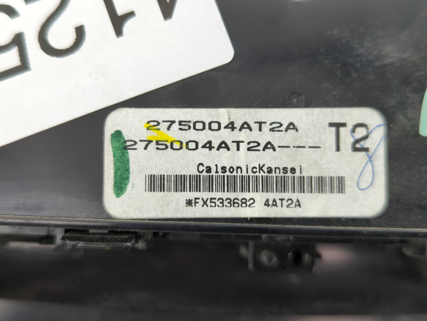 2015-2017 Nissan Sentra Climate Control Module Temperature AC/Heater Replacement P/N:275004AF2B 275004AT2A Fits OEM Used Aut