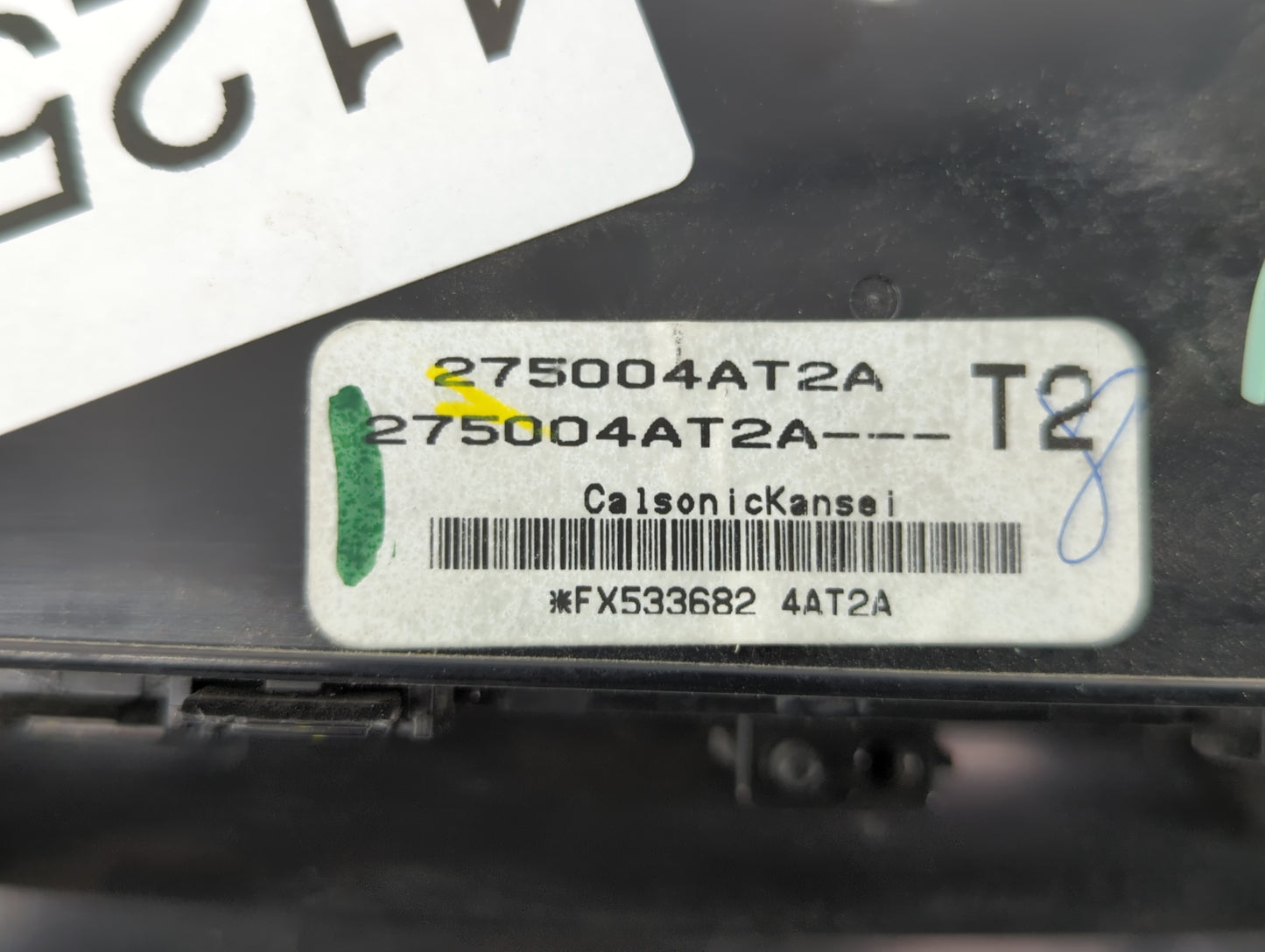 2015-2017 Nissan Sentra Climate Control Module Temperature AC/Heater Replacement P/N:275004AF2B 275004AT2A Fits OEM Used Aut