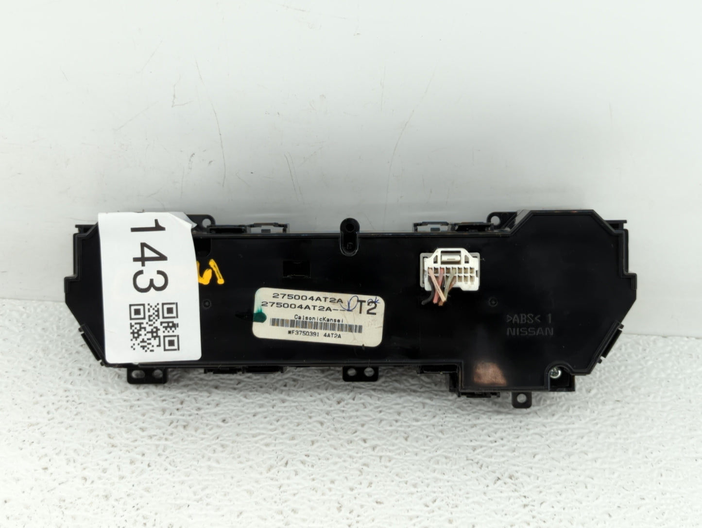 2015-2017 Nissan Sentra Climate Control Module Temperature AC/Heater Replacement P/N:275004AF2B 275004AT2A Fits OEM Used Aut