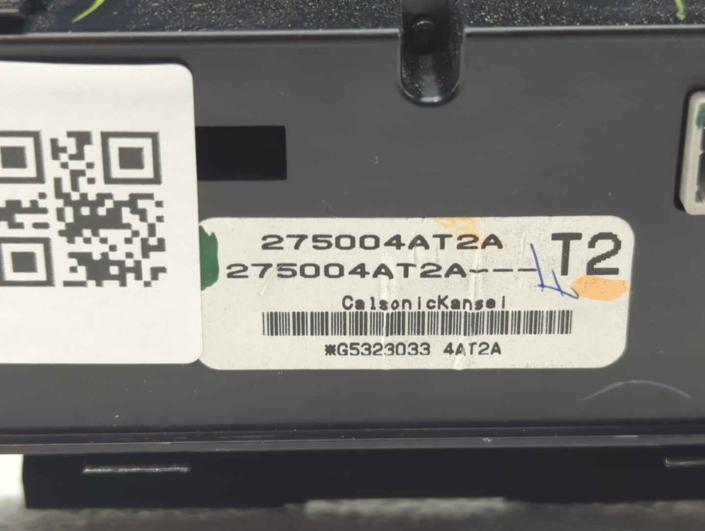 2015-2017 Nissan Sentra Climate Control Module Temperature AC/Heater Replacement P/N:275004AF2B 275004AT2A Fits OEM Used Aut