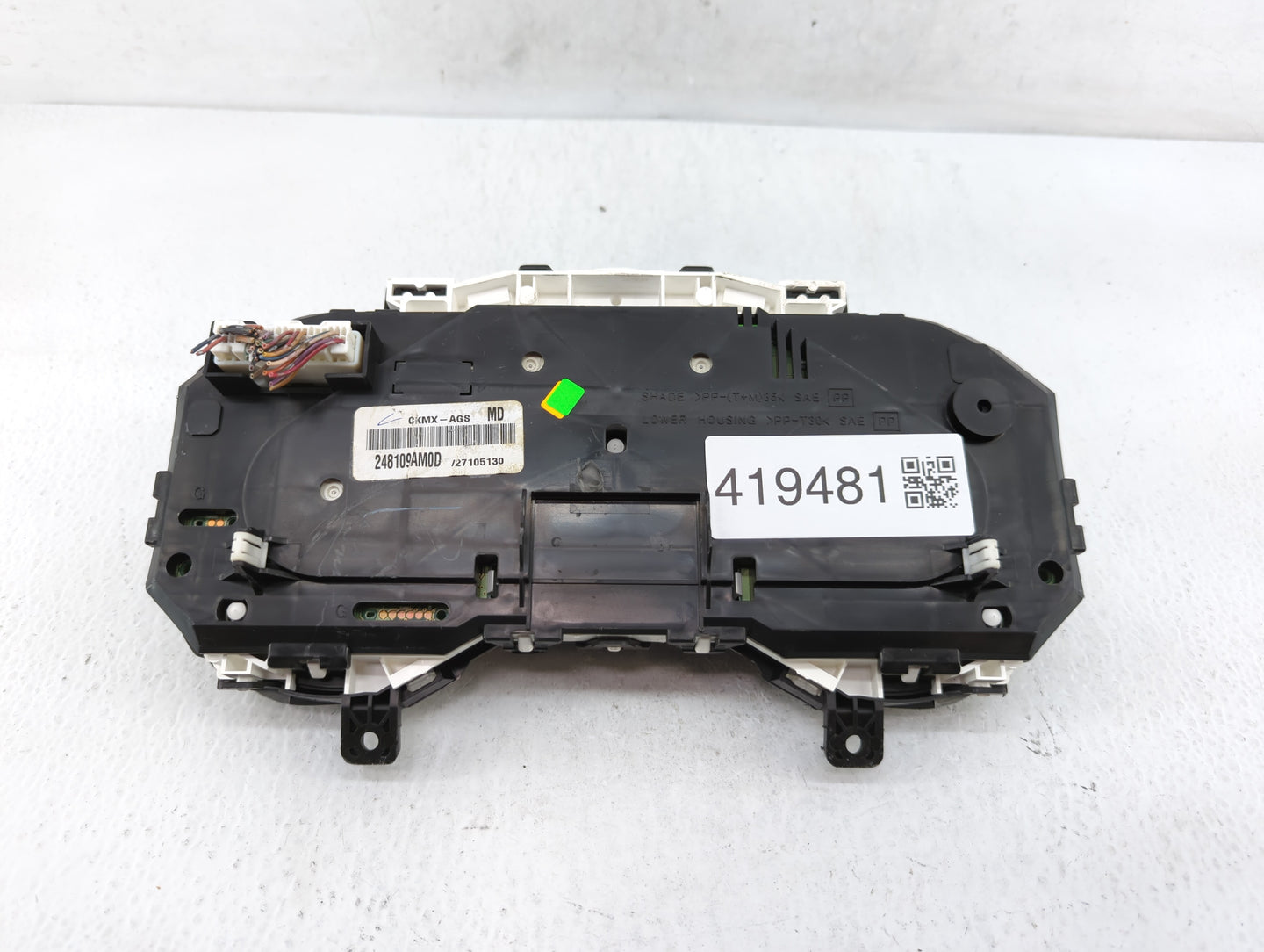 2014-2015 Nissan Sentra Instrument Cluster Speedometer Gauges P/N:248109AM0D Miles: Fits Fits 2014 2015 OEM Used Auto Parts 
