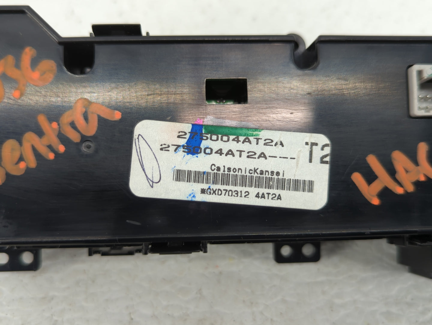 2015-2017 Nissan Sentra Climate Control Module Temperature AC/Heater Replacement P/N:275004AF2B 275004AT2A Fits OEM Used Aut
