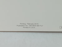 2015 Nissan Sentra Owners Manual Book Guide OEM Used Auto Parts - Oemusedautoparts1.com