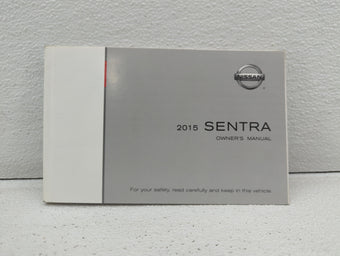compare product 2015 Nissan Sentra Owners Manual Book Guide OEM Used Auto Parts