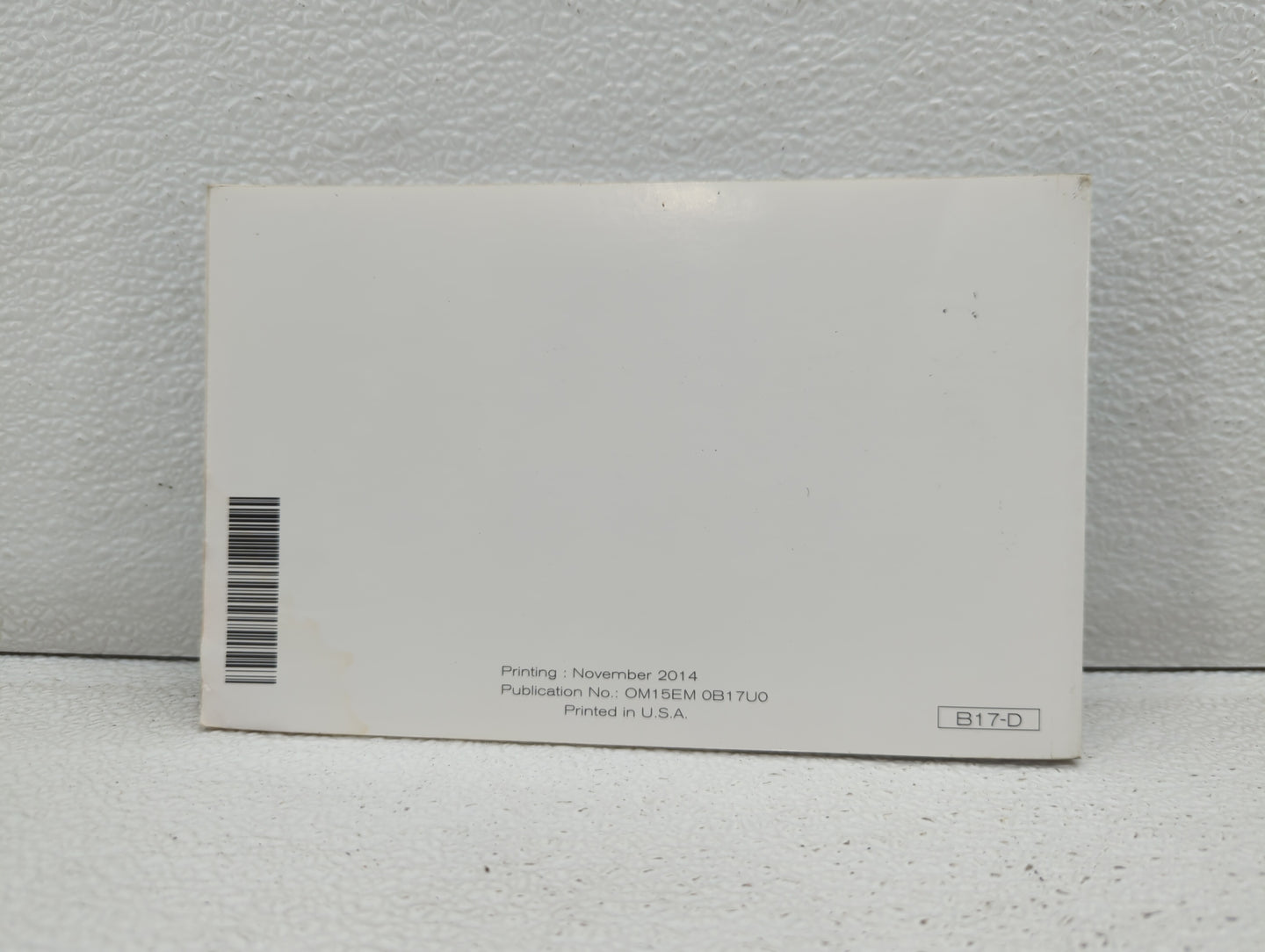 2015 Nissan Sentra Owners Manual Book Guide OEM Used Auto Parts - Oemusedautoparts1.com